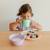 Set de vaisselle - DME - Licorne Blanc 4 - vertbaudet enfant 