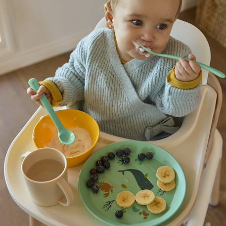 Coffret repas océan vaisselle enfant Bleu 3 - vertbaudet enfant 