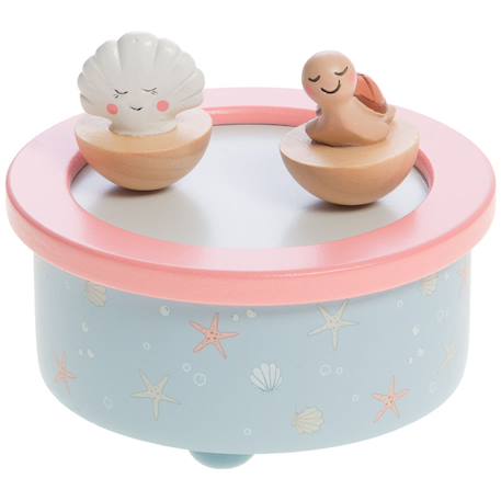 Boîte à musique birdy Blanc, orange, marron+Bleu, rose 3 - vertbaudet enfant 
