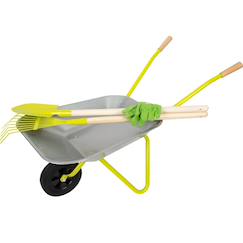 Jouet-Brouette avec outils de jardin