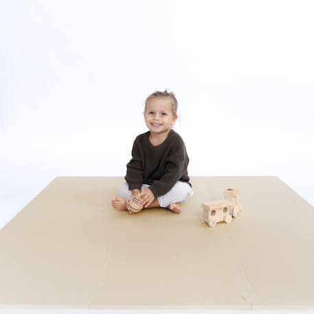 Tapis classique Beige Clair+Gris clair+Rose+Vert 5 - vertbaudet enfant 