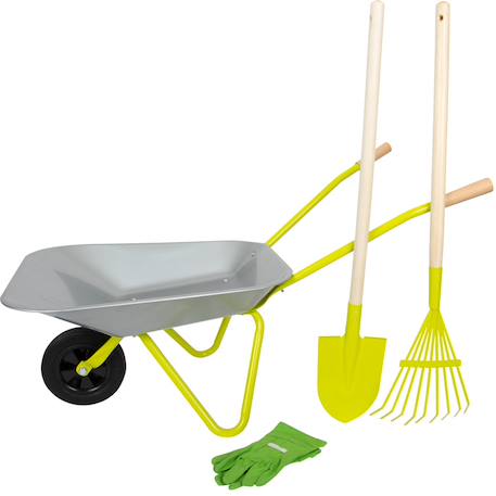Brouette avec outils de jardin Gris 2 - vertbaudet enfant 
