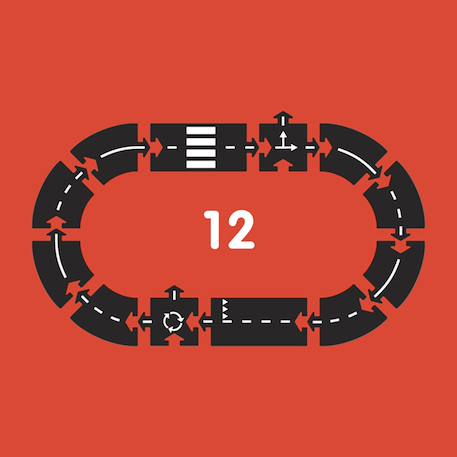 Circuit souple périphérique Noir 3 - vertbaudet enfant 