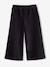 Pantalon fille large en velours anthracite+bleu grisé+blush+écru+kaki+marron+prune+rose 3 - vertbaudet enfant 