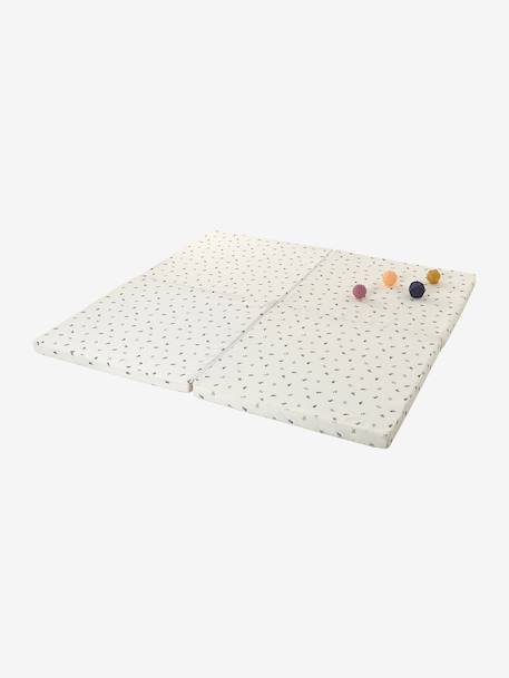 Tapis de motricité pliable et déhoussable babylon+Cœur fondant+dans les bois+Retro Flower 33 - vertbaudet enfant 