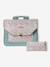 Cartable fille personnalisable + trousse imprimé fleuri Bergamotte vert sauge 8 - vertbaudet enfant 