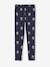 Lot de 2 leggings fille Basics beige+bleu nuit+bois de rose+gris foncé+indigo+kaki+vert sauge 9 - vertbaudet enfant 