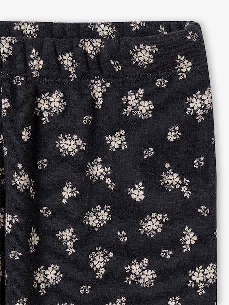 Lot 2 Leggings fille doublés maille polaire olive 5 - vertbaudet enfant 