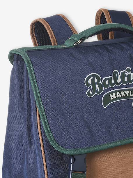 Cartable garçon + trousse Baltimore marine 3 - vertbaudet enfant 