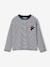 T-shirt fille rayé patch et noeud fantaisie manches longues rayé marine 2 - vertbaudet enfant 