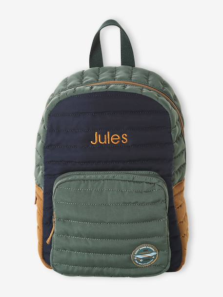 Sac à dos garçon personnalisable 'Skate academy' vert 9 - vertbaudet enfant 