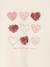 T-shirt fille animation coeur fille manches longues blush+écru 7 - vertbaudet enfant 
