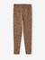 Lot de 2 leggings fille Basics indigo+kaki+marron imprimé+vert sauge 14 - vertbaudet enfant 