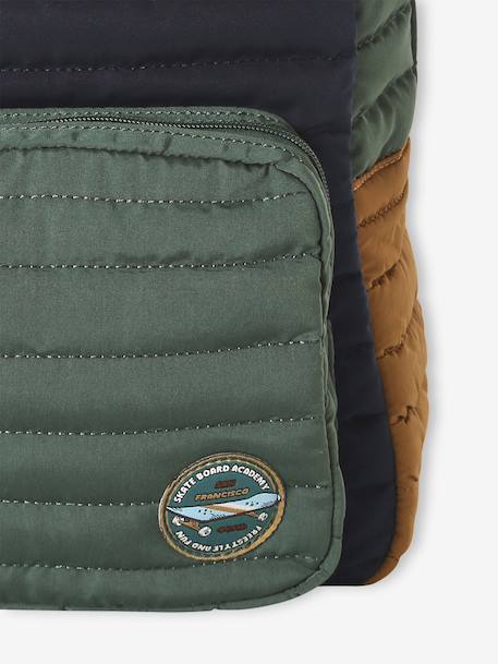 Sac à dos garçon personnalisable 'Skate academy' vert 4 - vertbaudet enfant 