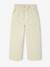 Pantalon fille large plumetis écru 1 - vertbaudet enfant 