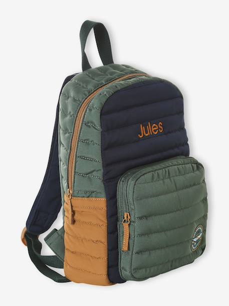 Sac à dos garçon personnalisable 'Skate academy' vert 2 - vertbaudet enfant 