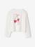 Tee-shirt crop top fille manches longues anthracite+écru 5 - vertbaudet enfant 