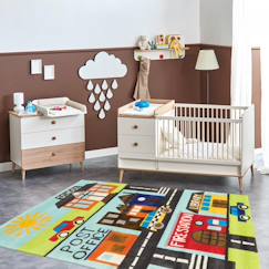 Linge de maison et décoration-Décoration-Tapis enfant  motif fresque nostradou