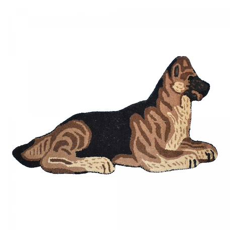 Tapis enfant  en laine motif animaux dog Beige 1 - vertbaudet enfant 