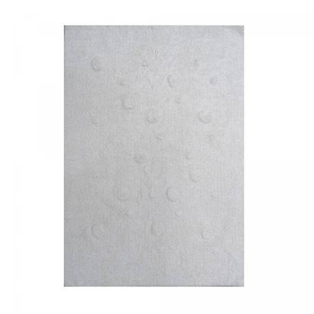 Tapis enfant fait main en coton coronda Blanc+Gris 2 - vertbaudet enfant 