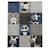 Tapis enfant tissé motif animaux zoo Bleu 2 - vertbaudet enfant 