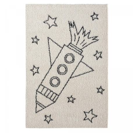 Tapis enfant tissé tothemoon Ecru 2 - vertbaudet enfant 