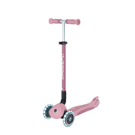 Trottinette évolutive go-up deluxe lights 360 essential Bleu ciel+Rose berry+Vert pistache 12 - vertbaudet enfant 