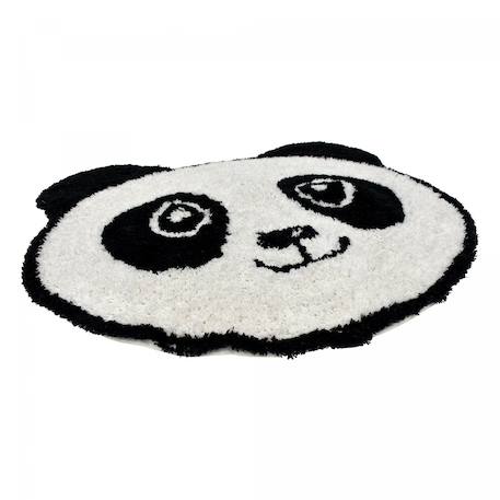 Tapis enfant  en coton motif animaux panda Blanc 4 - vertbaudet enfant 