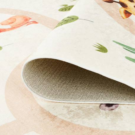 Tapis enfant tissé motif animaux celesta Beige 4 - vertbaudet enfant 