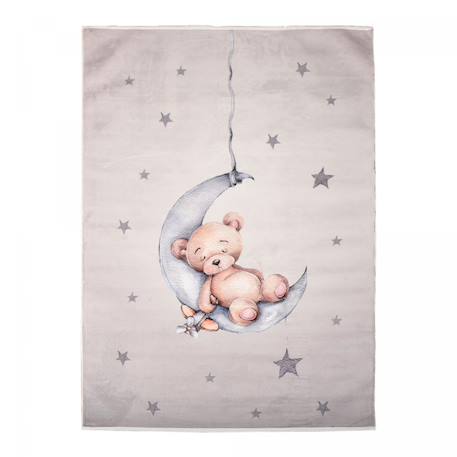 Tapis enfant bear très doux Gris 2 - vertbaudet enfant 