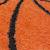 Tapis enfant tissé shaggy basket Orange 4 - vertbaudet enfant 