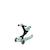 Trottinette évolutive go-up deluxe lights 360 essential Bleu ciel+Rose berry+Vert pistache 17 - vertbaudet enfant 