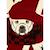 Tapis enfant tissé motif animaux lyn49 londdog Rouge 4 - vertbaudet enfant 