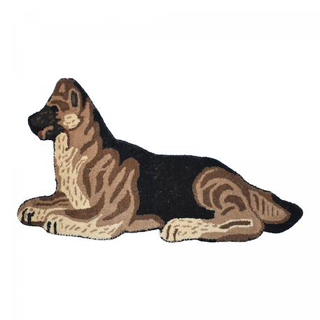 Tapis enfant  en laine motif animaux dog Beige 2 - vertbaudet enfant 
