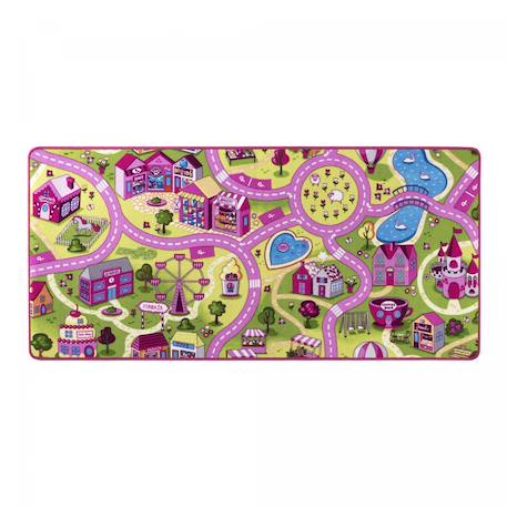 Tapis enfant tufté pinkroad 2 Rose 2 - vertbaudet enfant 