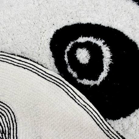Tapis enfant  en coton motif animaux panda Blanc 3 - vertbaudet enfant 