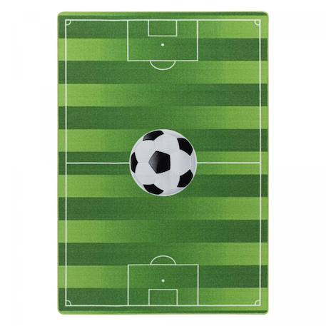Tapis enfant  motif sport foot Vert 2 - vertbaudet enfant 