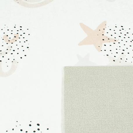 Tapis enfant tissé arcenciel Crème 3 - vertbaudet enfant 