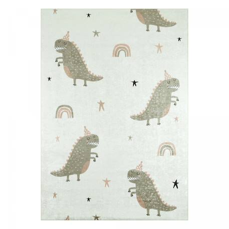 Tapis enfant tissé monstro Vert 2 - vertbaudet enfant 