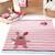 Tapis enfant fait main  happysty Rose 1 - vertbaudet enfant 