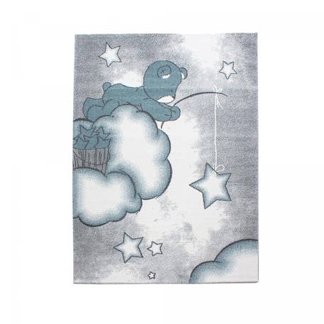 Tapis enfant tissé kid sky Bleu 2 - vertbaudet enfant 