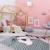 Tapis enfant tissé motif animaux kid dream Rose 1 - vertbaudet enfant 
