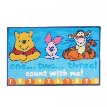 Tapis enfant winnie l'ourson Bleu 2 - vertbaudet enfant 