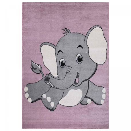 Tapis enfant tissé canfil Rose 2 - vertbaudet enfant 