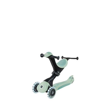 Trottinette évolutive go-up deluxe lights 360 essential Bleu ciel+Rose berry+Vert pistache 16 - vertbaudet enfant 