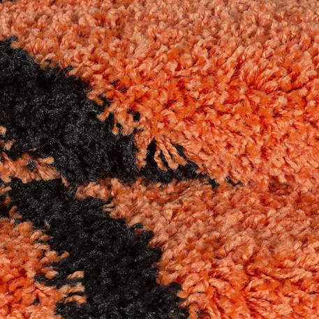 Tapis enfant tissé shaggy basket Orange 3 - vertbaudet enfant 
