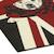 Tapis enfant tissé motif animaux lyn49 londdog Rouge 3 - vertbaudet enfant 