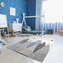 Linge de maison et décoration-Décoration-Tapis-Tapis enfant tissé snowsky