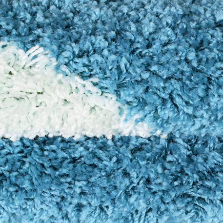 Tapis enfant tissé shaggy foot Autre+Bleu+Jaune+Noir+Rouge+Vert 3 - vertbaudet enfant 