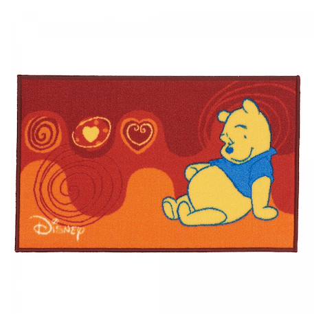 Tapis enfant  motif animaux lyn48 winnie f Rouge 2 - vertbaudet enfant 